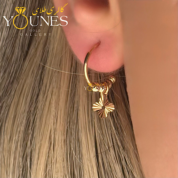 گوشواره طلا حلقه ونکلیف البرنادو