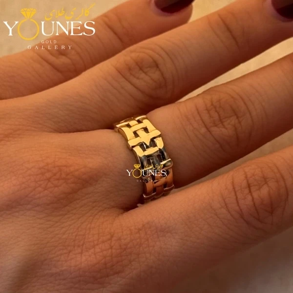 انگشتر حصیری طلا