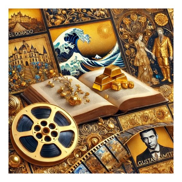 تأثیر طلا در ادبیات، هنر و سینما