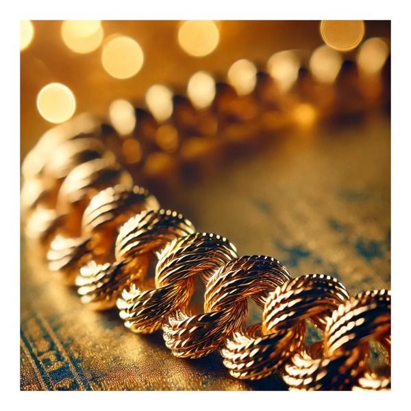 زنجیر پیچخورده (Twisted Chain)؛ سبکی زیبا و منحصر به فرد در دنیای طلا و جواهرات