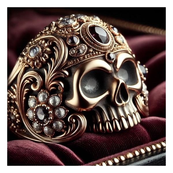 انگشتر اسکلت (Skull Ring)؛ نماد قدرت، شجاعت و سبک منحصربهفرد