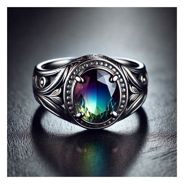 انگشتر موودی (Mood Ring): جواهری با تغییر رنگهای جادویی