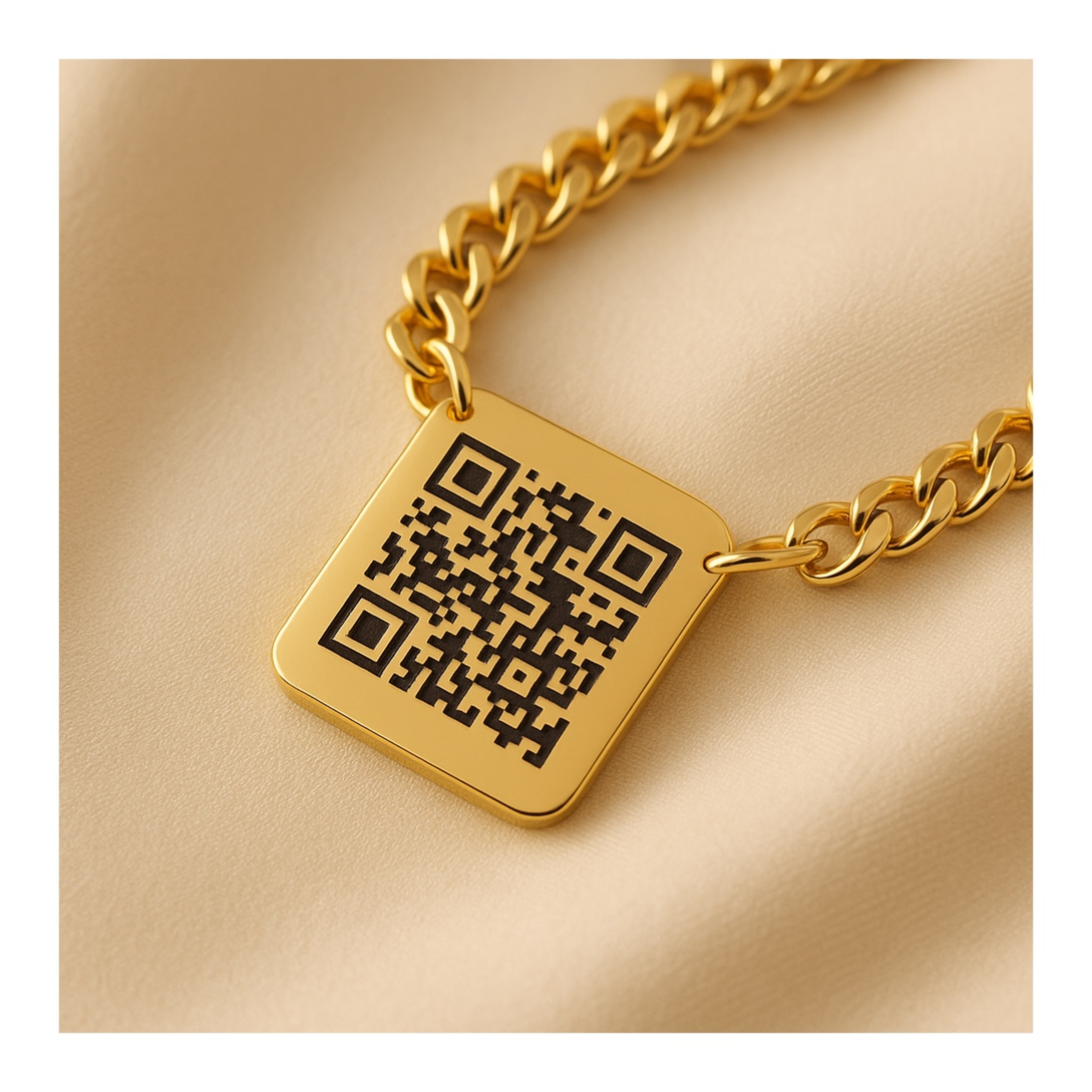 جواهرات طلا با QR کد: داستان شخصی‌ات همیشه همراهته