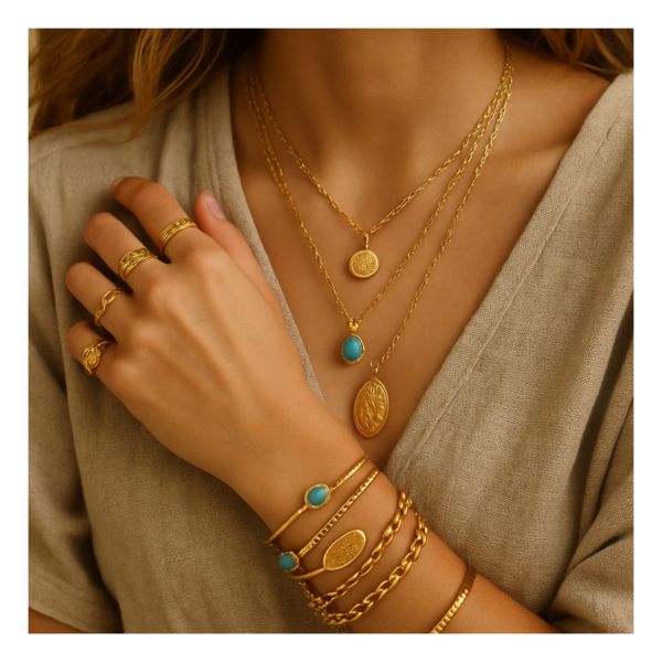 استایل طلا برای افرادی با سبک بوهو (Boho Style)