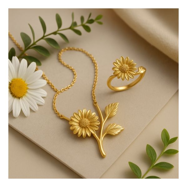 طلا با طراحی بایوفیلیک؛ الهام‌گرفته از گل و گیاه