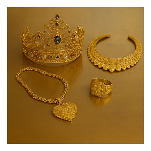 معروفترین جواهرات طلای تاریخی جهان