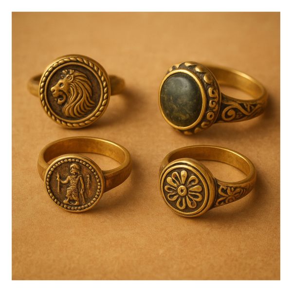 قدمت انگشترهای باستانی ایران و داستانهایشان؛ نقشهای حکاکی شده بر طلای تاریخ