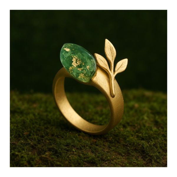 طلاهای چاپ‌شده با رزین زیستی؛ مد سبز در جواهرسازی