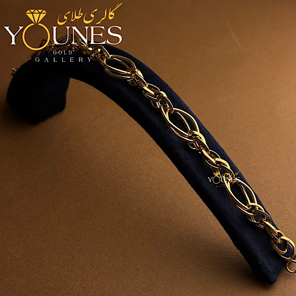 دستبند تمام طلا شقایق