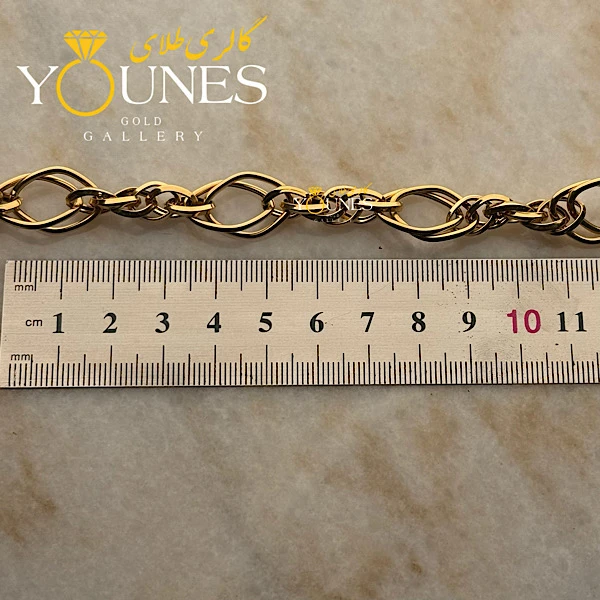 دستبند تمام طلا شقایق