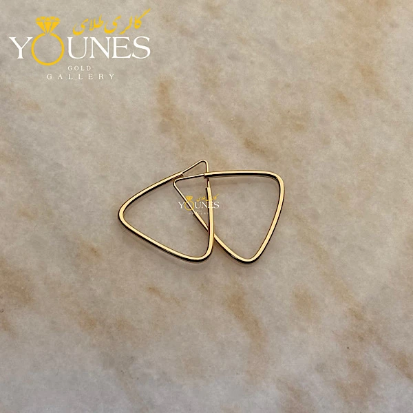 گوشواره طلا مثلث