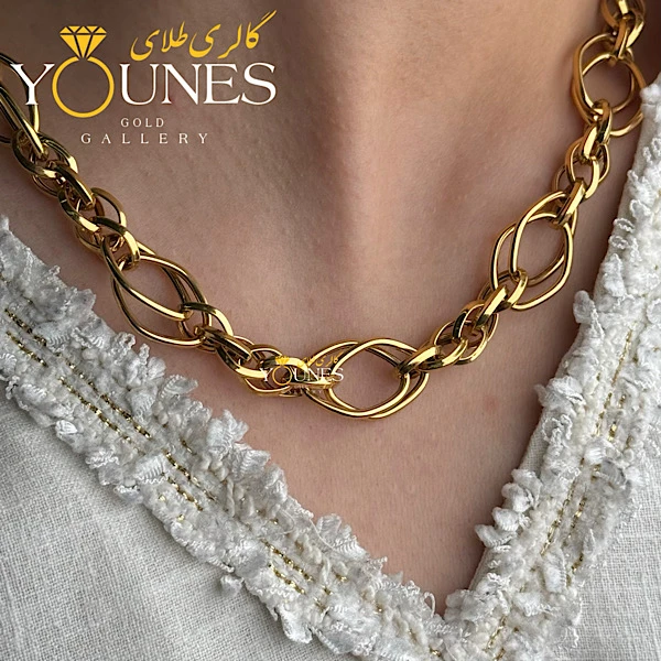 زنجیر طلا شقایق