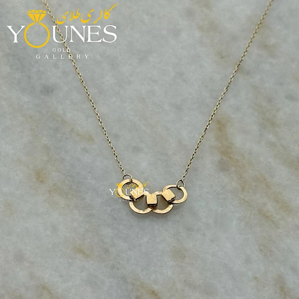 گردنبند تمام طلا چند حلقه