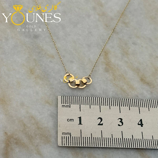 گردنبند تمام طلا چند حلقه