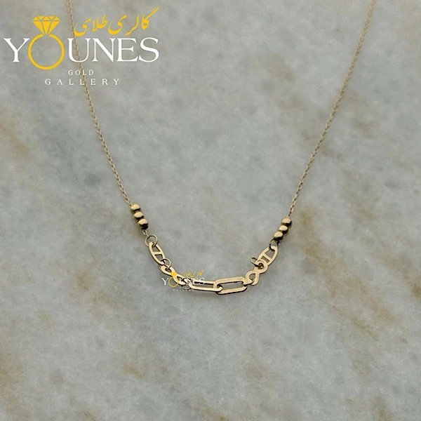 گردنبند تمام طلا اینفینیتی زنجیری