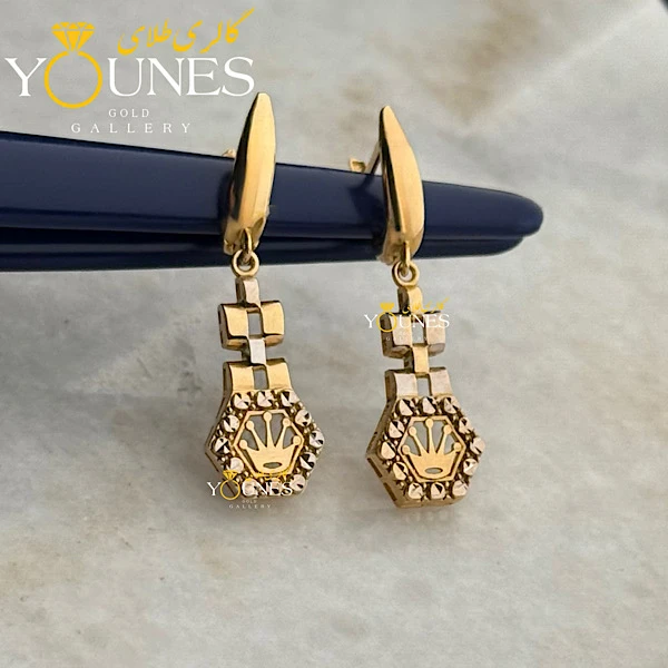 گوشواره طلا رولکس