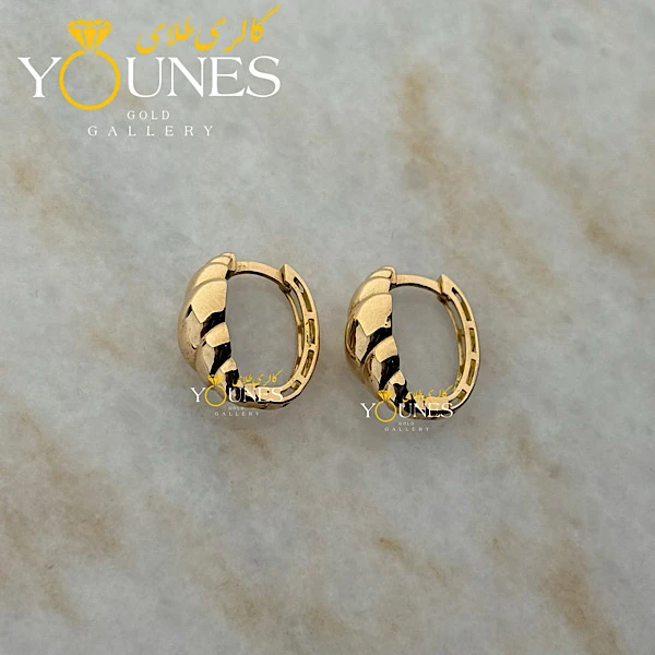 گوشواره طلا کروسان