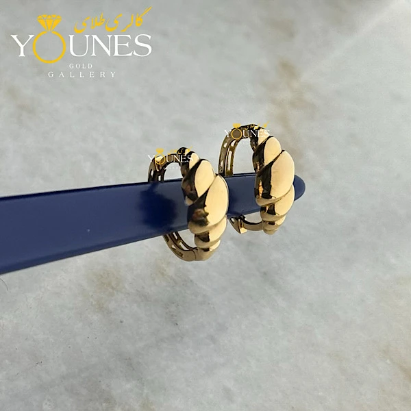 گوشواره طلا کروسان