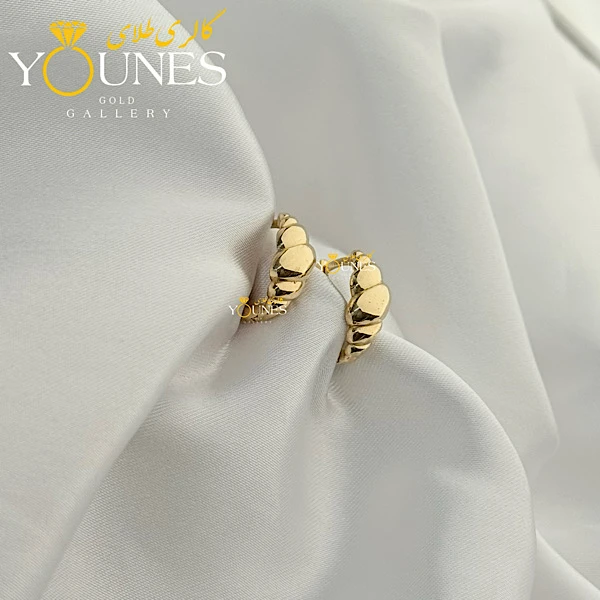 گوشواره طلا کروسان