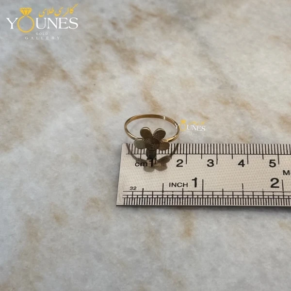 انگشتر طلا نسترن