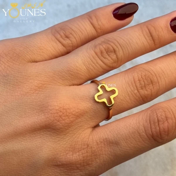 انگشتر طلا ونکلیف مینیمال