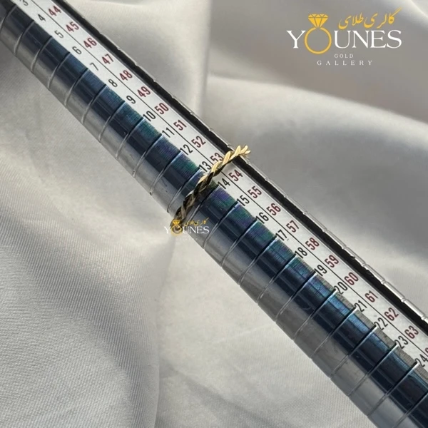 انگشتر پیچی طلا