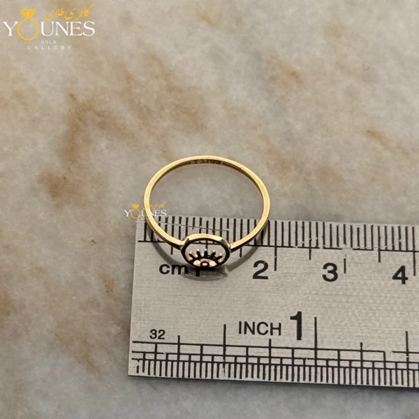 انگشتر چشم طلا