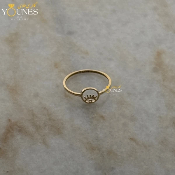 انگشتر چشم طلا