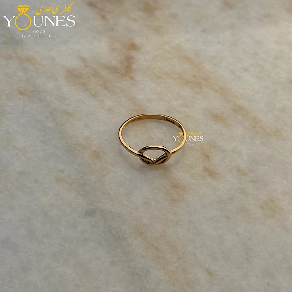 انگشتر گره طلا