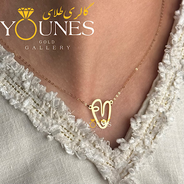گردنبند طلا چهره مینیاتوری