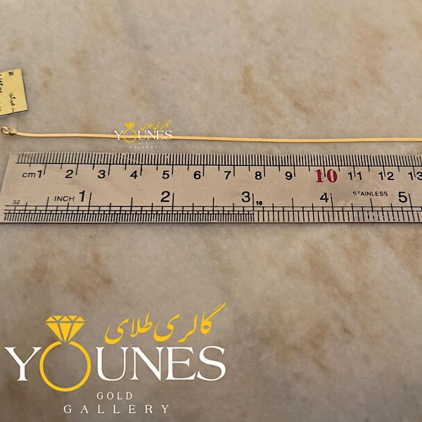 دستبند هرینگبون 2mmطلا