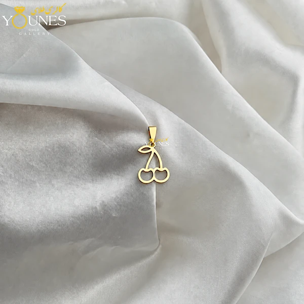 آویز طلا گیلاس