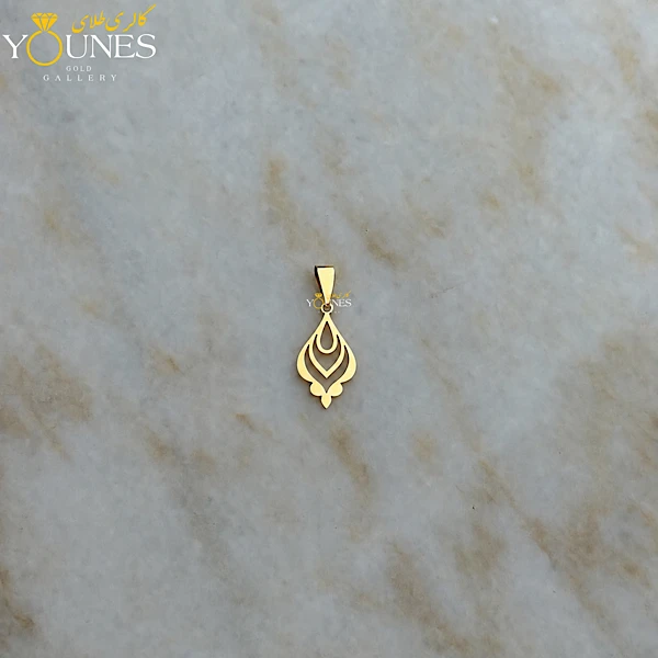 آویز طلا قطره نور