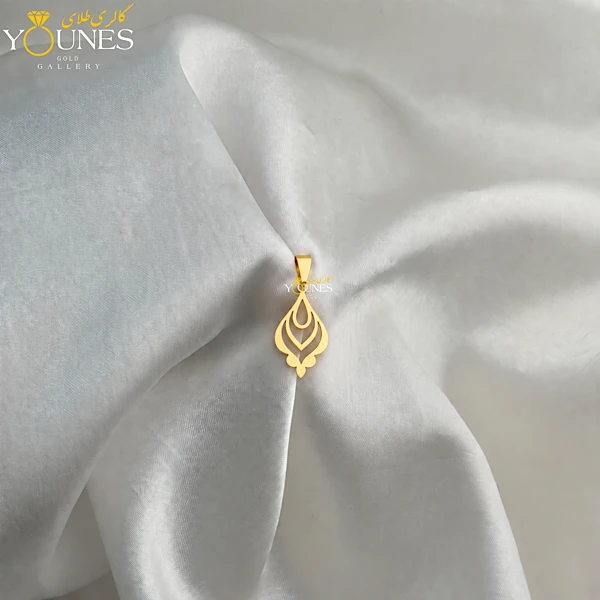 آویز طلا قطره نور