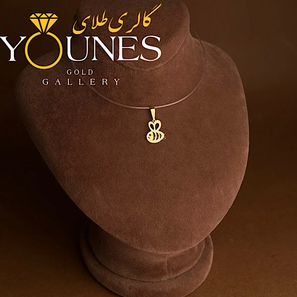 آویز طلا زنبور مینیاتوری